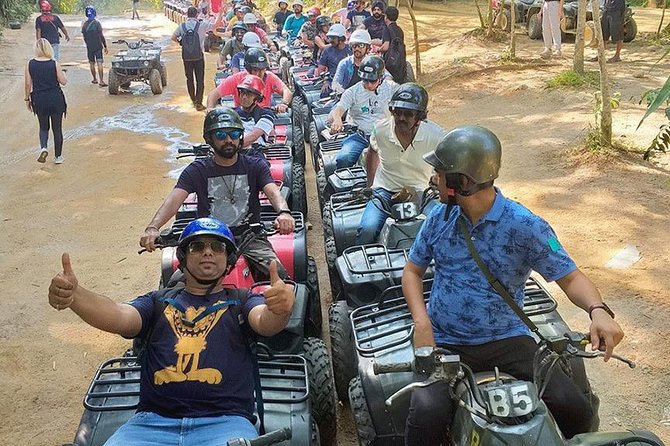 2 Hour ATV Riding and Big Buddha From Phuket - The uphill route to Big Buddha