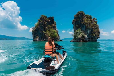 4 Hours and 50km Jet Ski Tour to 6 Phuket Islands