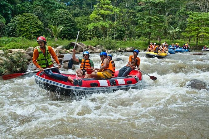 5 km White Water Rafting + ATV 1 Hour Tour From Phuket - Walking to Tone Pariwat waterfall
