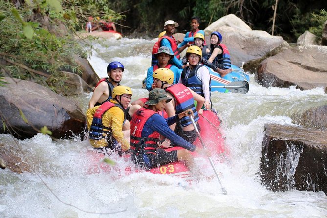 5km Rafting, ATV & Flying Fox Adventure Trip - The long road to Phang Nga
