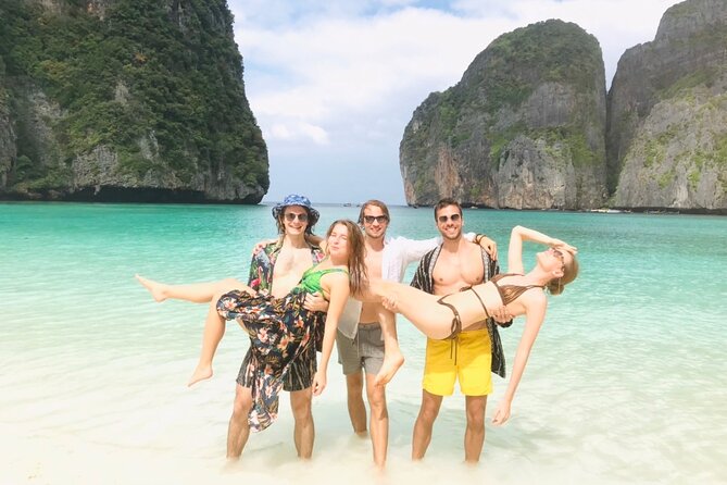 All-in Phi Phi, Maiton, MayaBay, Khai, Bamboo islands Tour - Viking Cave and Lok Samah Bay from the boat