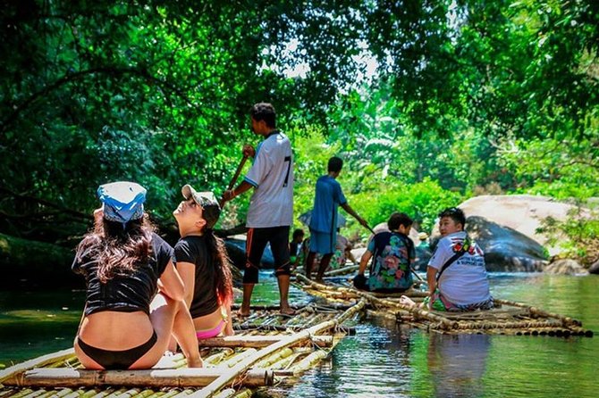 Bamboo Rafting, ATV Riding and Jungle Tour From Phuket - Monkey Cave Temple and the walking portion