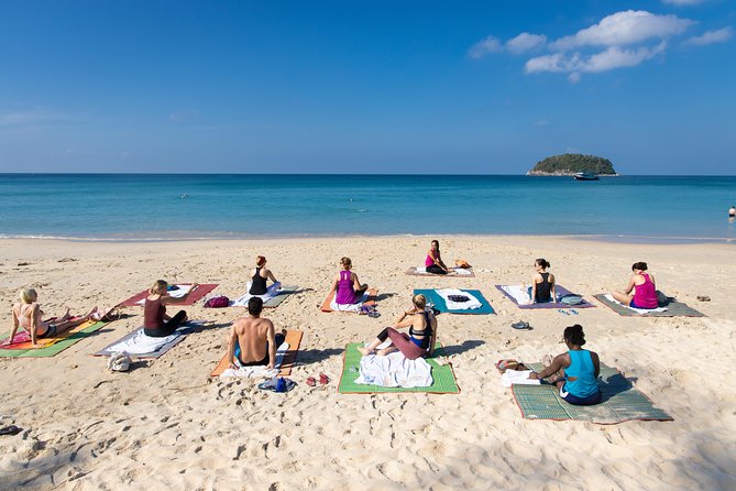 Beach Yoga Class in Phuket - Yoga with Phuket sand beneath your feet