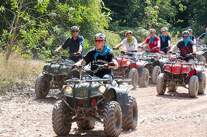 Best ATV Bike and Ziplines Adventure with Transfer - ATV riding on Phuket’s countryside tracks