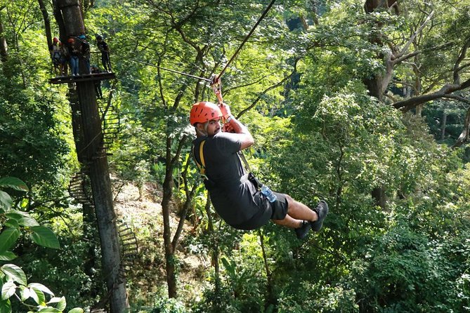 Best Seller:Rafting 5km+Flying Fox (Full day From Phuket) - Suwankuha Temple and Monkey Cave