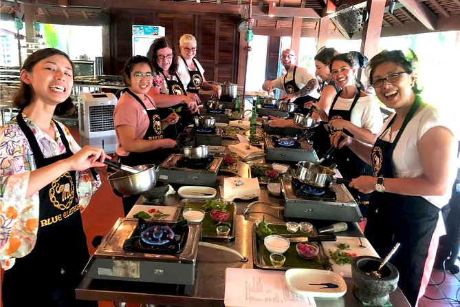 Blue Elephant Thai Cooking Class with Additional Dessert in Phuket - Timing, transport, and group size in Phuket