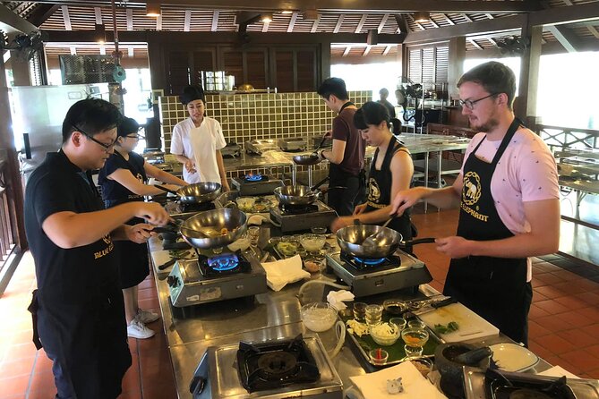 Blue Elephant Thai Cooking Class with Additional Dessert in Phuket - Starting with herbal drinks and a five-course plan