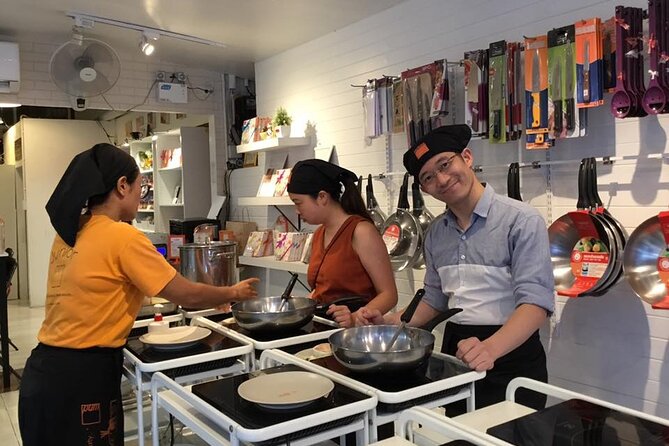 Cook Your Own Thai Dishes From Scratch in Phuket - Cooking three dishes from scratch