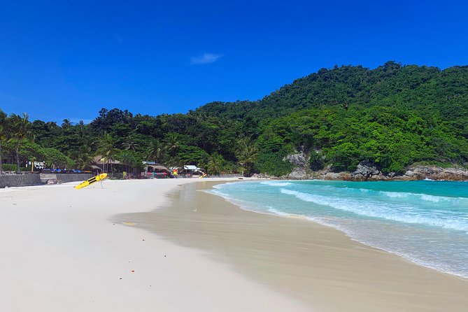 Coral and Racha Islands from Phuket - The Maithon Island question