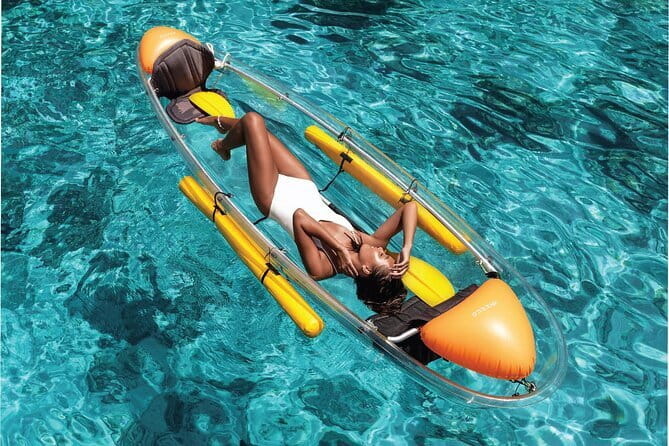 Coral Island Banana Beach Snorkeling and Clear Kayak Tour - Key points at a glance