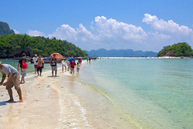 Day Tour from Phuket to 4 Islands in Krabi by Ferry & Speedboat - Chicken Island for swimming and snorkeling