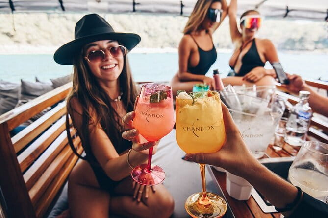 Freedom Party Boat Cruise By HYPE Boat Club Phuket - Include Pickup Transfer - Racha Yai is the main water stop