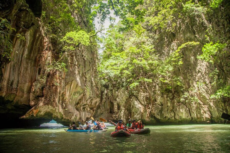From Phuket: James Bond and Phang Nga Bay Tour by Speedboat - The speedboat ride across Phang Nga Bay