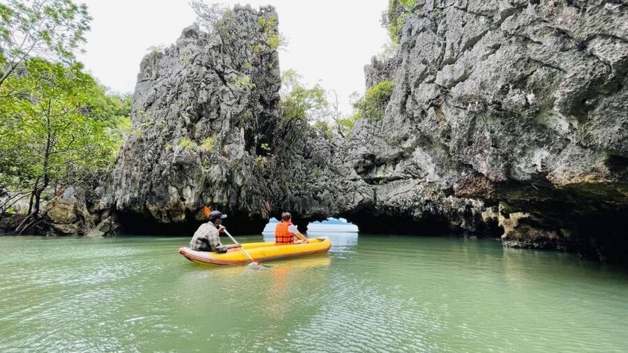 From Phuket: Phang Nga Bay and Canoeing Tour by Big Boat - What the guides add