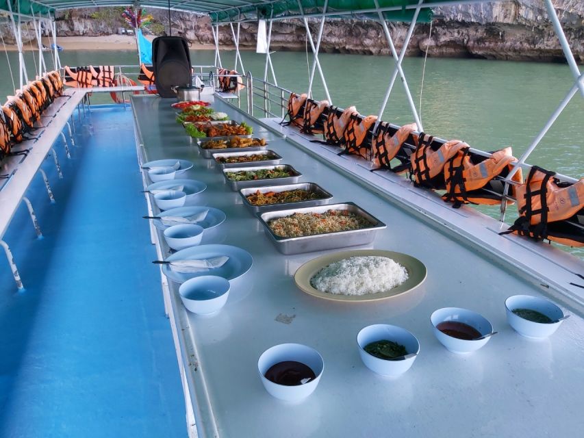 From Phuket: Phang Nga Bay and Canoeing Tour by Big Boat - Panak Island and the first cave ride
