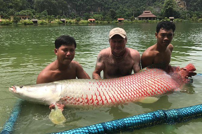Full-Day Freshwater Lake Resort Fishing in Phang Nga - A freshwater fishing day built around big exotic fish