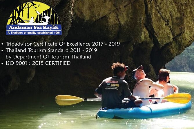 Full day Phangnga Bay with Andaman Sea Kayak - From Phuket hotels to Ao Po Pier