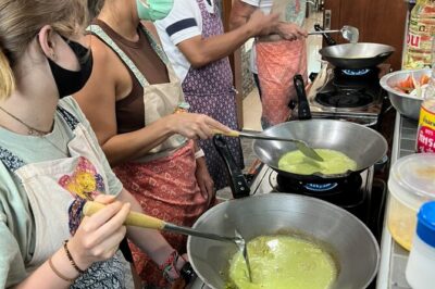 Half day Thai cooking Class + Market tour+Garden tour