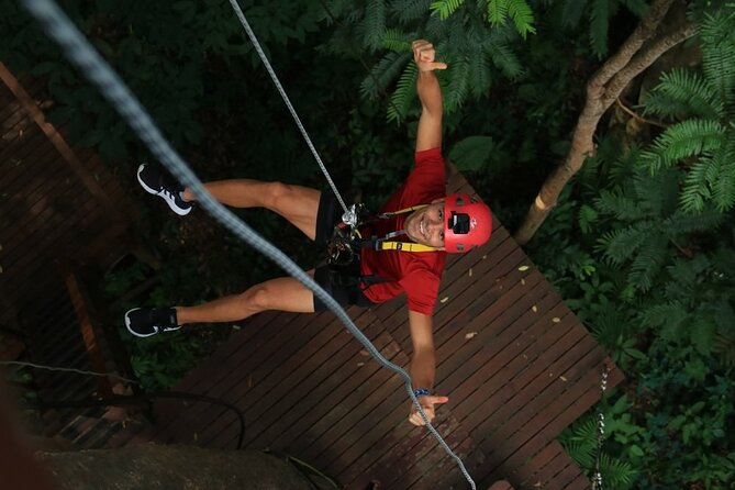 Hanuman World Zipline & Skywalk Phuket - Skywalks bring a slower, more thoughtful section
