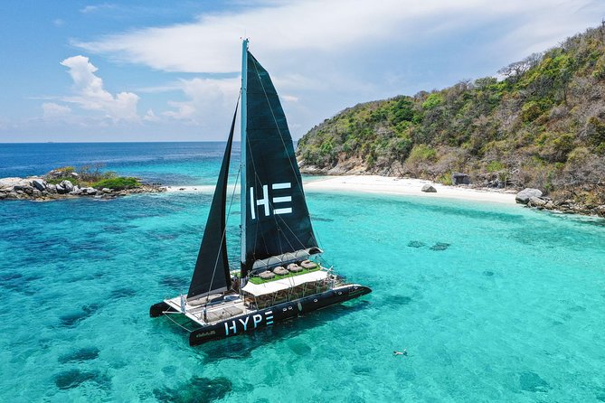 Hype Boat Club: Phuket 's Most Unique Catamaran Experience - Coral Island: one hour to swim and walk