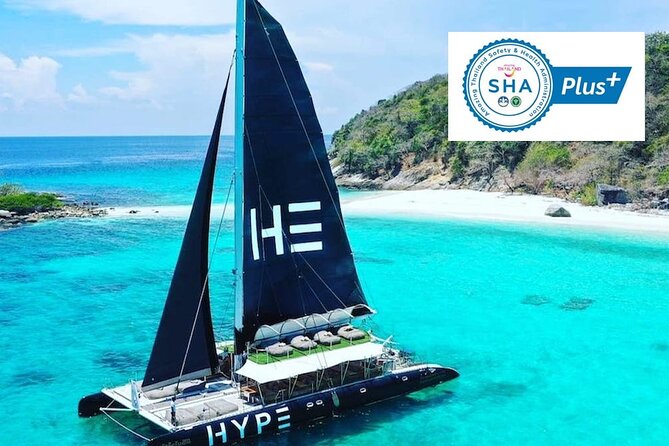 Hype Luxury Catamaran Cruise Experience - Coral Island starts the water time