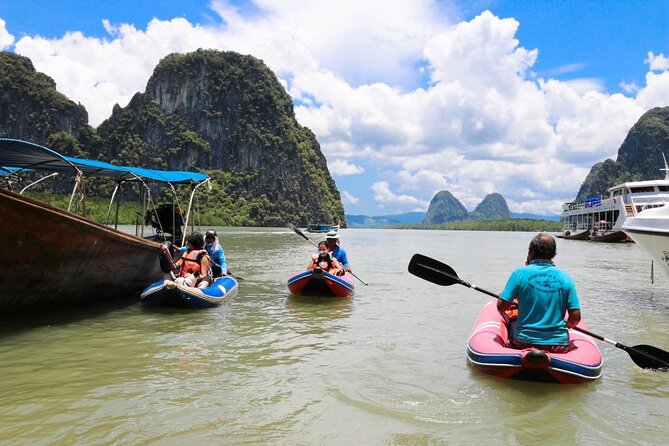 James Bond Island and Phang Nga Bay Tour + Canoeing By Speedboat From Phuket - Koh Panyi, the floating village