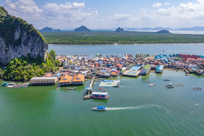 James Bond Island & Canoeing – Premium Day Tour - Panyee Floating Village and the midday buffet