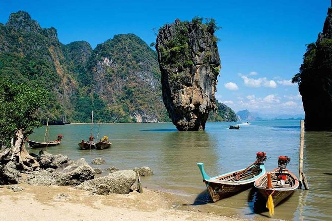 James Bond Island Day Tour by Longtail Boat - Monkey Cave and Wat Suwan Kuha
