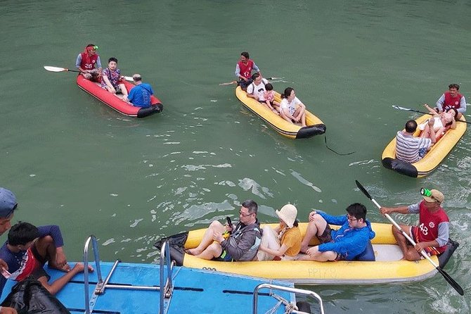 James Bond Island, Panak & Hong Island Trip + 1 Canoeing By Big Boat From Phuket - Swimming and a final rest on the water