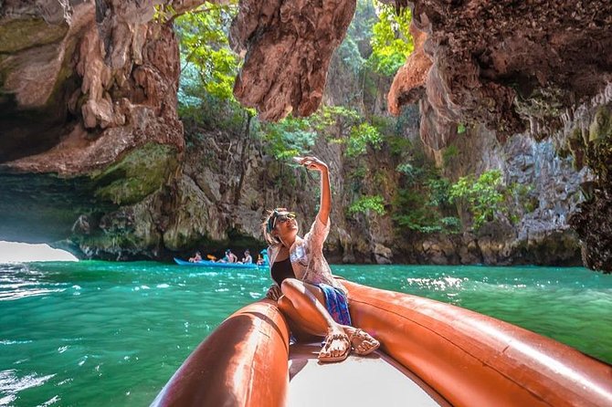 James Bond, Panak and Hong Island Trip + 2 Canoeing By Big Boat From Phuket - Why Phang Nga Bay works so well by big boat