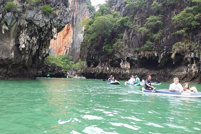 James Bond, Panak and Hong Island Trip + 2 Canoeing By Big Boat From Phuket - Hong Island’s lagoons and limestone walls