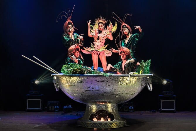 Junkyard Theatre Phuket: Wednesday-Same Same But Different - Dinner choices and what each ticket includes