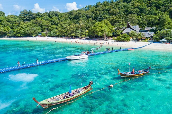 Kahung Beach ( Coral Island ) by Speedboat - Thai lunch at Kahung Restaurant