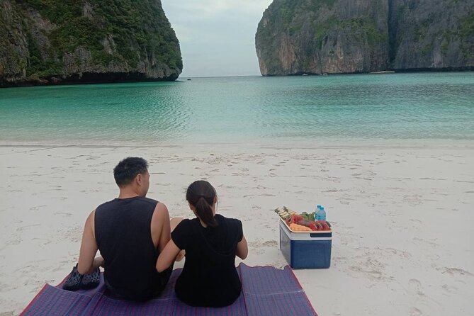 Luxury Private Speed Boat Charter - Phi Phi Sunrise - A quiet hour at Bamboo Beach or Koh Rang Yai
