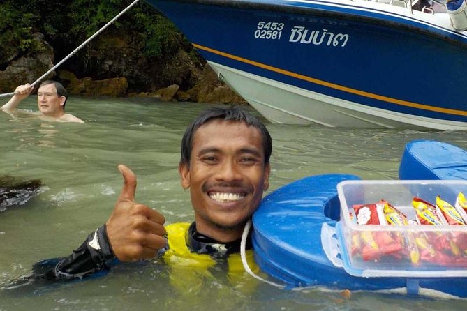 Luxury Small Group Phang Nga Bay and Beyond - Kudu Island and the short swim into a secret cave