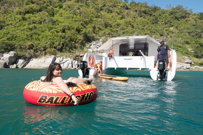 New Power catamaran for Phang Nga and Phi Phi island excursions - Phang Nga, Ko Panak, Ko Hong, and James Bond Island