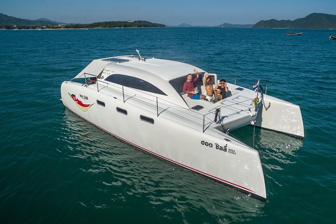 New Power catamaran for Phang Nga and Phi Phi island excursions - The Phi Phi route, from Monkey Beach to a full day on the water