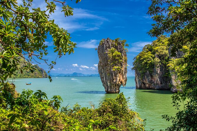 Phang Nga Bay Day Trip from Phuket by Speedboat - Koh Panyee, lunch over the water