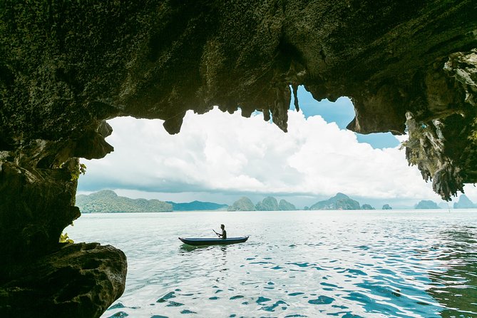 Phang Nga Bay, James Bond Island & Sea Caves Kayaking Tour - Entering Panak Island’s caves