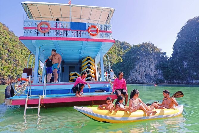 Phang Nga Bay Sea Cave Canoeing & James Bond Island by Big Boat - Hong Island adds mangroves and a lagoon