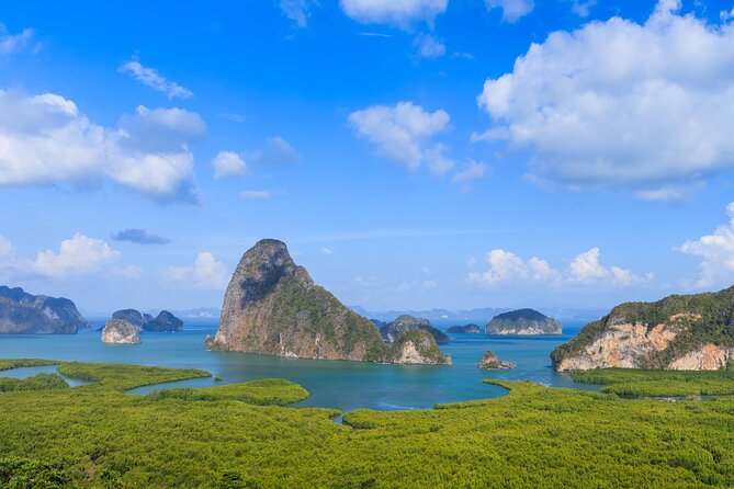 Phang Nga Bay Skywalk at Samet Nangshe Admission Ticket - What you see from the 80-meter glass platform