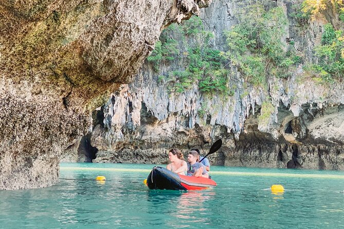 Phang Nga Bay Sunset Cruise Dinner with Sea Canoe and Loy Krathong from Phuket - Hong Island and the first canoe session