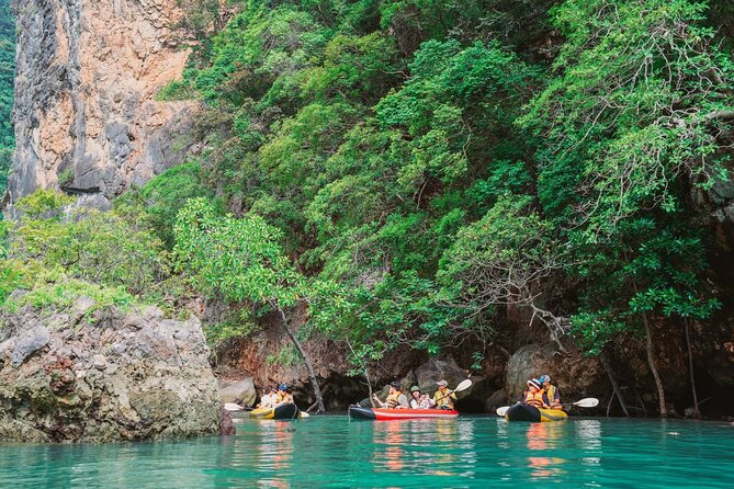 Phang Nga Bay Sunset Cruise Dinner with Sea Canoe and Loy Krathong from Phuket - Seafood dinner as the sun goes down