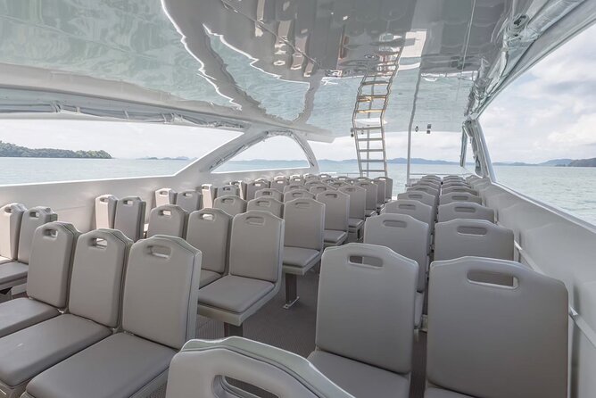 Phi Phi 1 Day tour by speed catamaran with Phuket transfers - The boat setup changes the experience