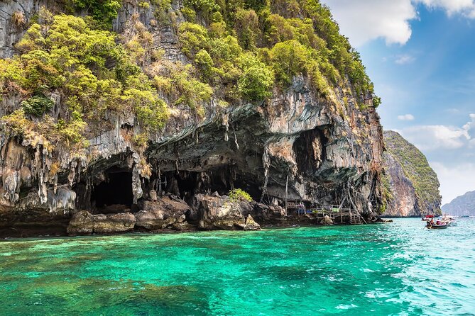 Phi Phi & Bamboo Islands Snorkeling Tour with Lunch by Speedboat - Viking Cave and the snorkeling stop