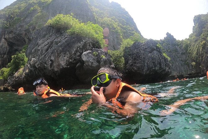 Phi Phi Island Adventure Day Tour from Phuket Speedboat/Catamaran - Loh Samah Bay offers cliffs and a quieter pause