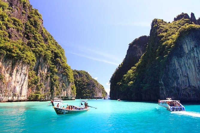 Phi Phi Island Big Boat Tour – Snorkeling, Beaches & Scenic Views - Snorkeling with the included mask and life jacket