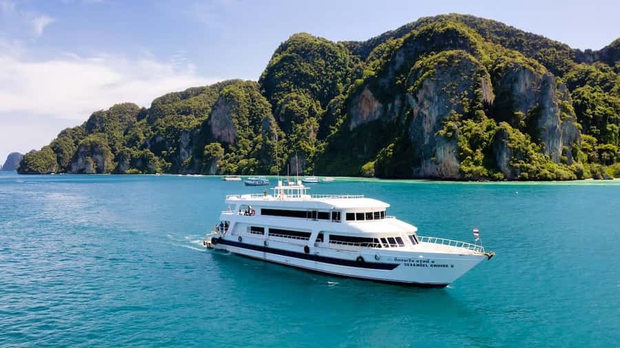 Phi Phi Island Highlights: Cruise, Snorkel & Buffet Lunch - A full day from Phuket to the Phi Phi Islands