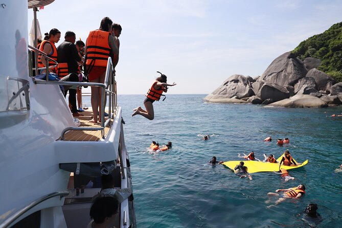 Phi Phi Island & Maiton Island Full Day Tour with Luxury Yacht - Pileh Bay and the longtail boat ride