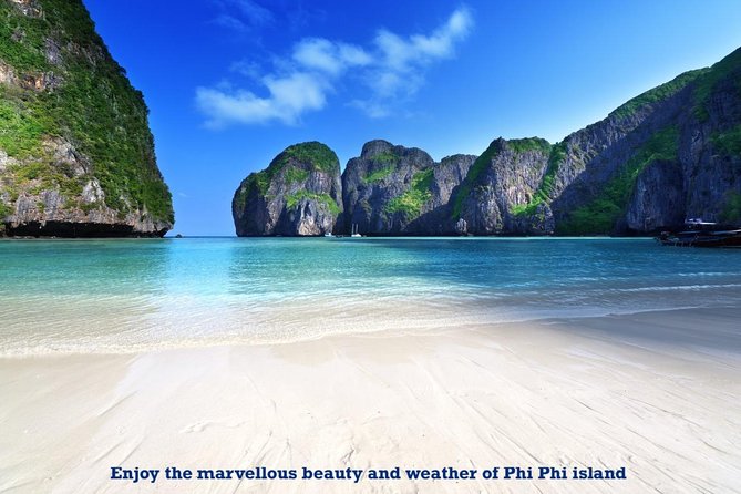 Phi Phi Island Tour by Big Boat by Royal Jet Cruiser (First Class) - Phi Phi Ley from the water